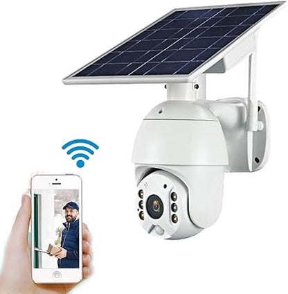 CAMERA SOLAIRE PTZ 4G AUTONOME