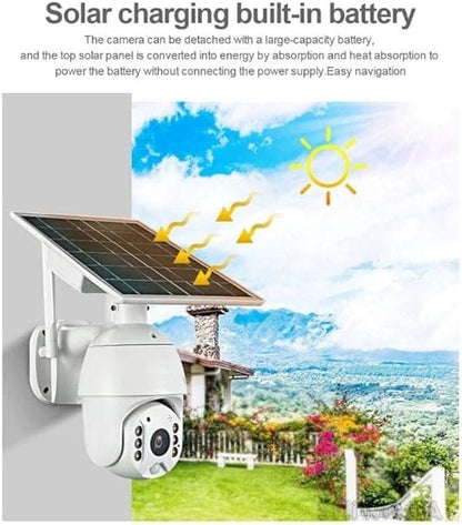 CAMERA SOLAIRE PTZ 4G AUTONOME